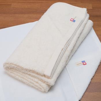 日本河上工藝所 今治認證有機棉 食用酵素染 紗布浴巾