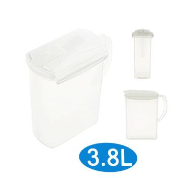 天廚塑膠冷水壺/桌上壺/冷熱飲壺(3.8L)