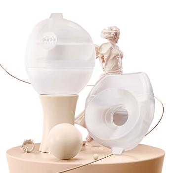 Colorland-檢驗合格 穿戴式集乳器 矽膠真空集乳器 手動擠乳器 儲乳罩 母奶收集器