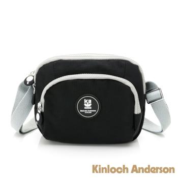 【Kinloch Anderson】迷霧森林 多功能方型側背包-黑色