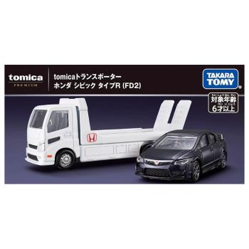 日本 TOMICA PREMIUM 載運車-本田Civic Type R(FD2) TM91260