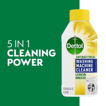 英國Dettol 洗衣槽清潔劑--檸檬清香(250ml)*6
