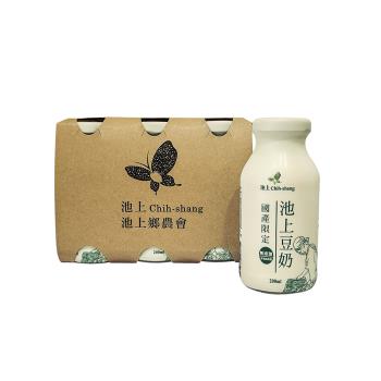 【池上鄉農會】池上豆奶200ml x 6瓶/組