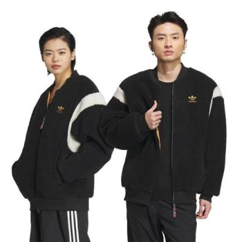 【下殺】Adidas 外套 男裝 女裝 三葉草 CNY 新年 龍年 黑黃【運動世界】IX4215