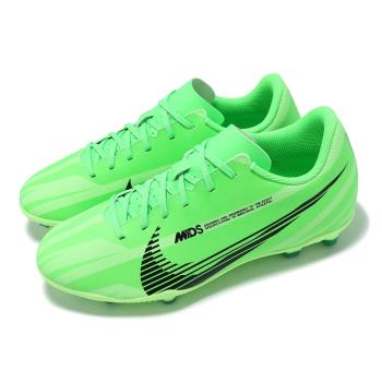Nike 足球鞋 Jr. Vapor 15 Club MDS FG/MG GS 大童 女鞋 草皮場地 室外 綠 FJ7188-300