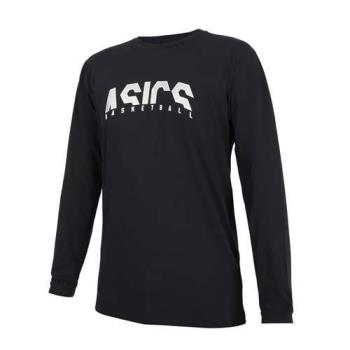 ASICS 男長袖T恤-運動 上衣 訓練 亞瑟士