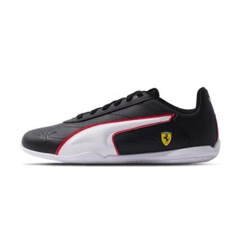 Puma Ferrari Tune Cat 男鞋 黑白色 賽車鞋 休閒鞋 30805801