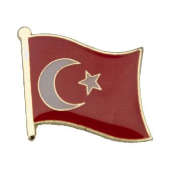 【A-ONE】TURKEY 土耳其紀念配飾 金屬胸徽 國徽飾品 國旗胸徽 造型 時尚 流行
