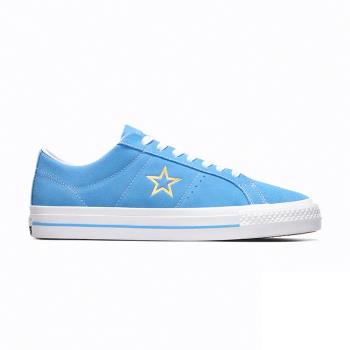 Converse One Star Pro Ox 男鞋 女鞋 藍色 麂皮 低筒 一星 經典 休閒鞋 A06647C