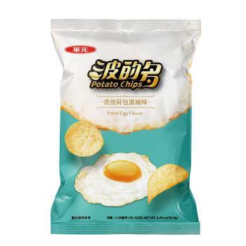華元 波的多洋芋片香煎荷包蛋風味59.5g/包
