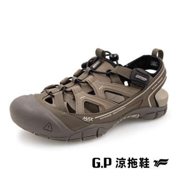 G.P 男款戶外越野護趾鞋G9595M-咖啡色(SIZE:39-44 共三色) GP