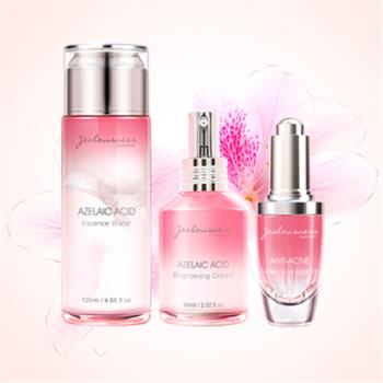 Jealousness 婕洛妮絲  【煥膚淨白三步驟】杜鵑花酸亮白化妝水120ml+杜鵑花酸亮白精華30ml+杜鵑花酸白CC精華乳60ml