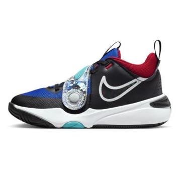Nike 籃球鞋 女鞋 大童鞋 TEAM HUSTLE D 11 SE GS 黑紅藍【運動世界】FJ1390-001