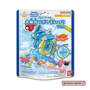 日本Bandai-寶可夢釣魚篇入浴球DX Vol.2-加大版x3(限量)(含造型公仔/泡澡球)(採隨機出貨)