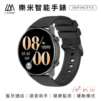 LARMI 樂米 INFINITY 3 智能運動手錶 KW102 黑色
