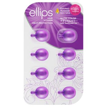 【ellips】維他命膠囊護髮油-三重護理/紫(1ml/顆*8)*12
