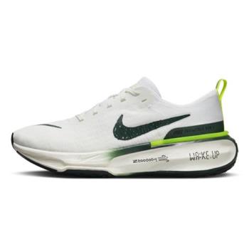 Nike 慢跑鞋 男鞋 INVINCIBLE 3 白黑綠【運動世界】FZ4018-100