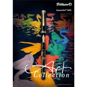 PELIKAN 百利金 M600 特別版 14K鋼筆 Art Collection Glauco Cambon