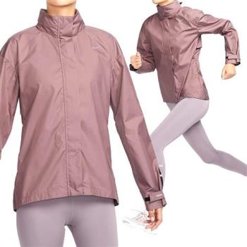 Nike Dri-FIT  AS W NK FAST REPEL JACKET 女款 紫紅  防潑水 跑步 連帽外套  FB7452-208