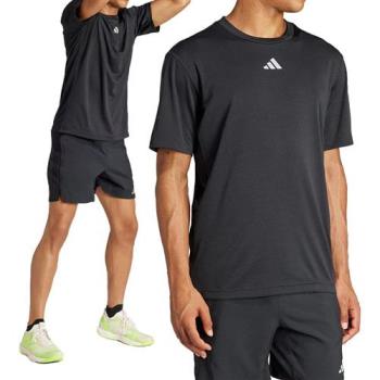 Adidas Hiit 3s Mes Tee 男款 黑色 吸濕排汗 運動 訓練 短褲 IL7128