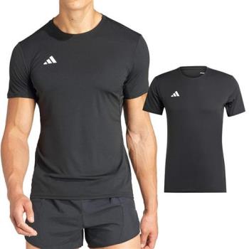 Adidas Adizero E Tee 男款 黑色 上衣 亞洲版 運動 慢跑 訓練 修身 吸濕排汗 短袖 IN1156