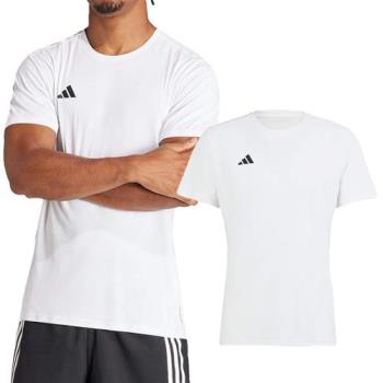 Adidas Adizero E Tee 男款 白色 上衣 亞洲版 運動 慢跑 訓練 修身 吸濕排汗 短袖 IN1157