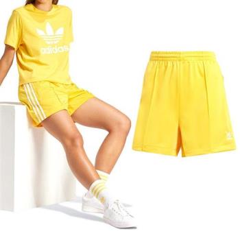 Adidas FIREBIRD SHORT 女款 黃色 小短褲 IN6288