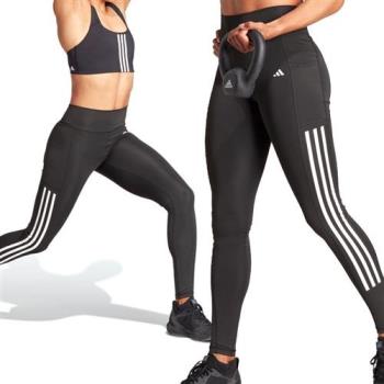Adidas Opt 3s 1/1 L 女款 黑色 緊身 長褲 運動 訓練 休閒 束褲 IT9105