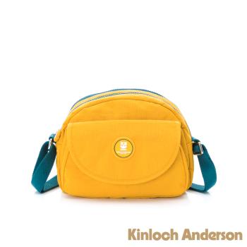 【Kinloch Anderson】迷霧森林 翻蓋斜側包-黃色