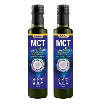 【CoCoCare】中鏈MCT油 純Super C8/250ml_二入組(100%源自椰子油/原裝進口)