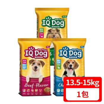 IQ Dog 聰明狗乾糧-多種口味選擇 13.5-15kg