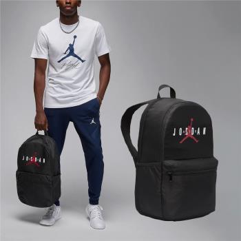 Nike 後背包 Jordan 黑 紅 13吋 多夾層 喬丹 筆電包 雙肩包 背包 JD2413006AD-005