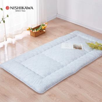 西川Nishikawa 雙層羊毛紓壓床墊-單人100x210cm(三折床墊/日本床墊/薄床墊/和室墊)