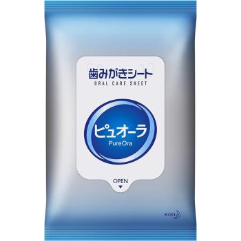 日本 kao 攜帶式口腔清潔濕巾 一包15枚 牙膏 急用 外食 長途旅遊 露營 方便使用