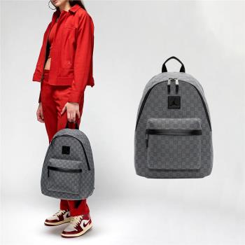 Nike 後背包 Jordan Monogram Backpack 灰 黑 13吋 筆電包 雙肩包 背包 JD2413018AD-002