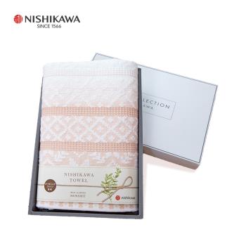 西川Nishikawa 日本泉州有機棉浴巾禮盒(1入)