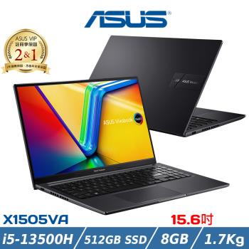 ASUS Vivobook 15吋 X1505VA-0241K13500H 黑(i5-13500H/8G/512G SSD/3K/W11)