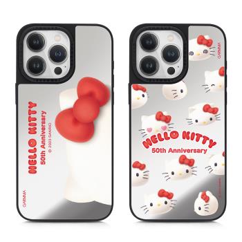 GARMMA Hello Kitty iPhone 15 ProMax 磁吸鏡面保護殼 50th