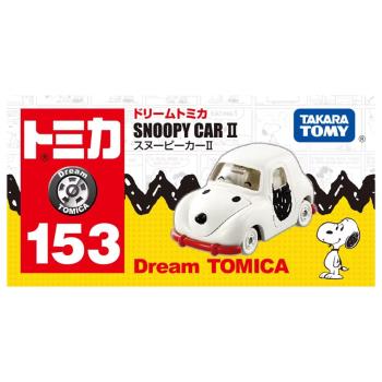 日本 Dream TOMICA No.153 史努比小汽車 TM90876