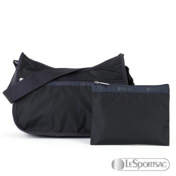 LeSportsac - Standard 側背水餃包/流浪包-附化妝包 (深海藍)