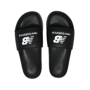 New Balance 男鞋 女鞋 黑白色 緩震 軟底 涼鞋 休閒 涼拖鞋SUF050E2