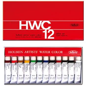 日本製好賓牌專家級HWC-12色組透明水彩*5ml