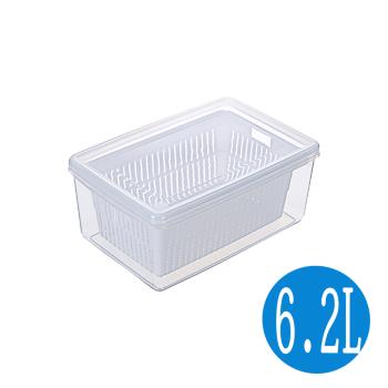 3號名廚瀝水保鮮盒-(6.2L)