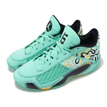 Nike 籃球鞋 Air Jordan XXXVIII Low Guo PF 男鞋 綠 黑 郭艾倫 運動鞋 FZ3223-300