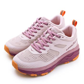 【GOODYEAR】女 固特異專業動能戶外越野跑鞋 綠野奔馳系列 藕粉紫 42827