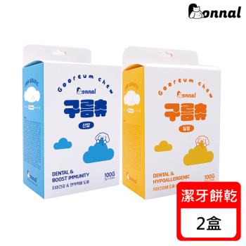 Onnal 韓國寵物零食 犬用潔牙餅乾(5gx20入) X 2盒