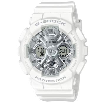 CASIO G-SHOCK 夏日海濱 雙顯腕錶 GMA-S120VA-7A