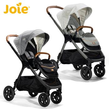 【Joie】finiti 豪華三合一推車/嬰兒推車-附置杯架+側肩包(2色選擇)