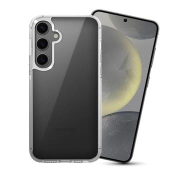 for  Samsung Galaxy S24 5G 閃耀可站立透明手機保護殼