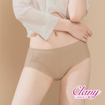 【可蘭霓Clany】 MIT無痕透氣竹炭包臀中腰內褲 M-XL 膚 2186-15